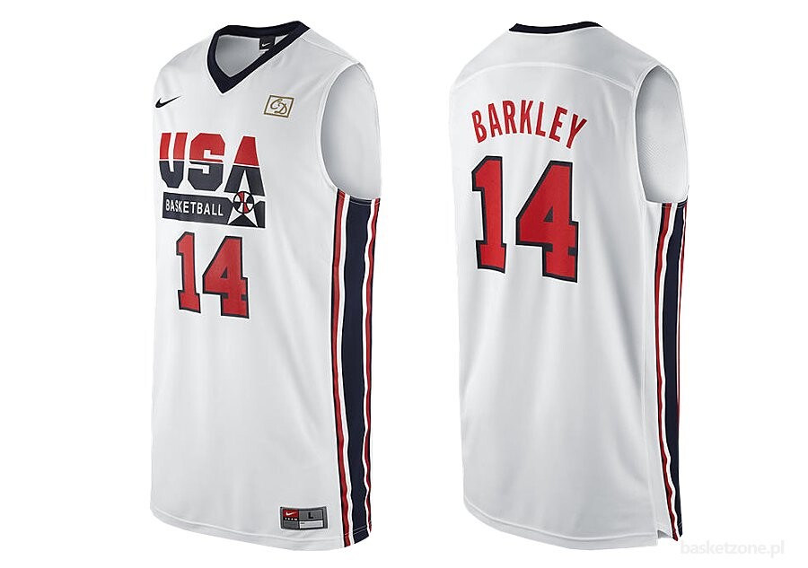 NIKE FEDERATION REPLICA JERSEY USA BASKETBALL DREAM TEAM '92 CHARLES BARKLEY