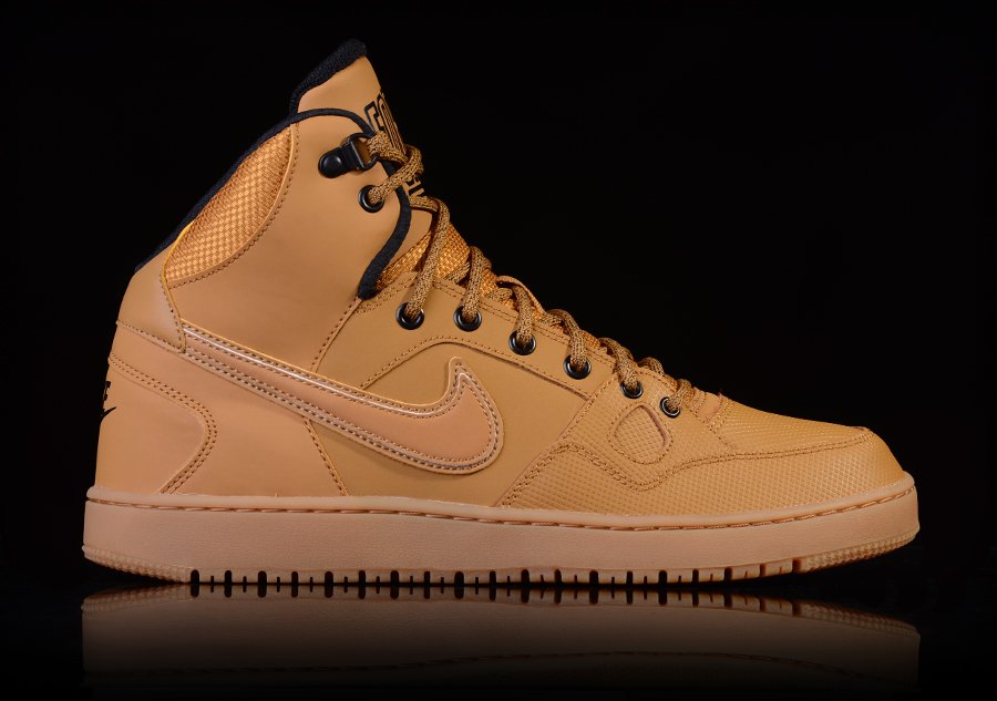 nike son of force mid winter black